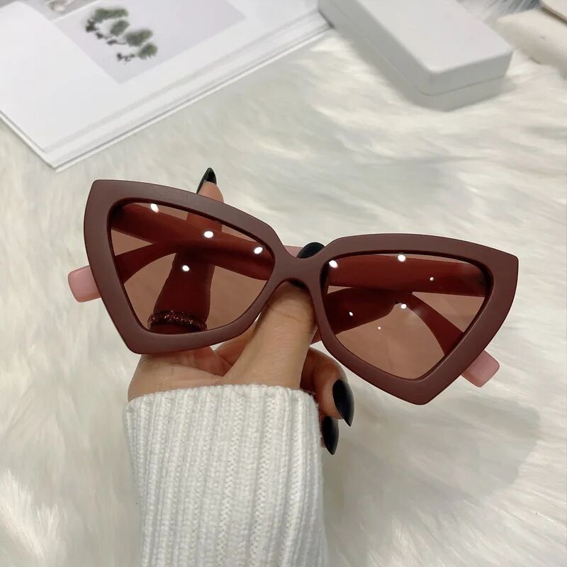 New Fashion Cat Eye Sunglasses Female Luxury Brand Designer Sun Glasses for Women Travelling Sun Shades Glasse y2k Gafas De Sol - Image 7