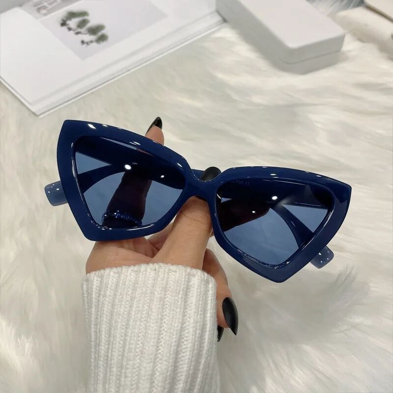 New Fashion Cat Eye Sunglasses Female Luxury Brand Designer Sun Glasses for Women Travelling Sun Shades Glasse y2k Gafas De Sol - Image 8